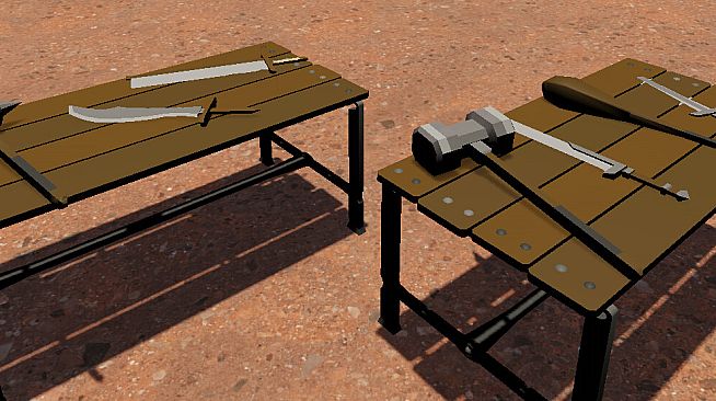 GameGuru MAX Low Poly Asset Pack - Knight Weapons Melee