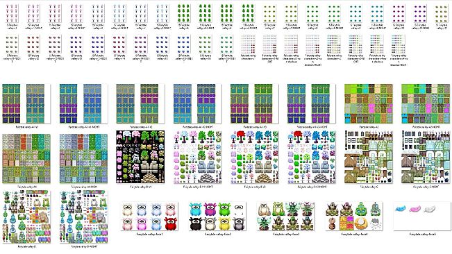 RPG Maker MZ - NEONPIXEL - ANIME FAIRYTALE VALLEY SET