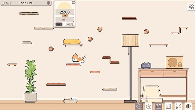 Meow Time: cozy cat room