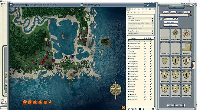 Fantasy Grounds - FG Settlements Map Pack