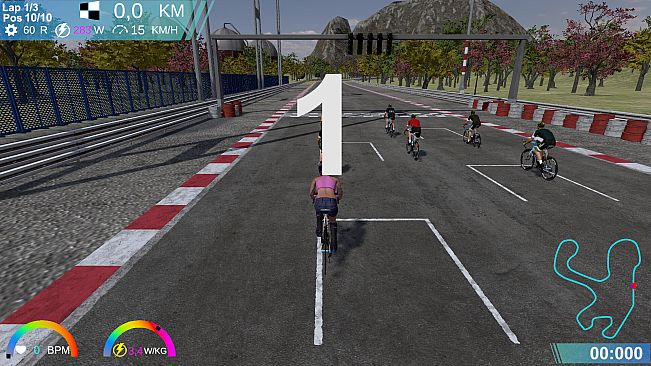 CyclingArcadeRaceSimulator