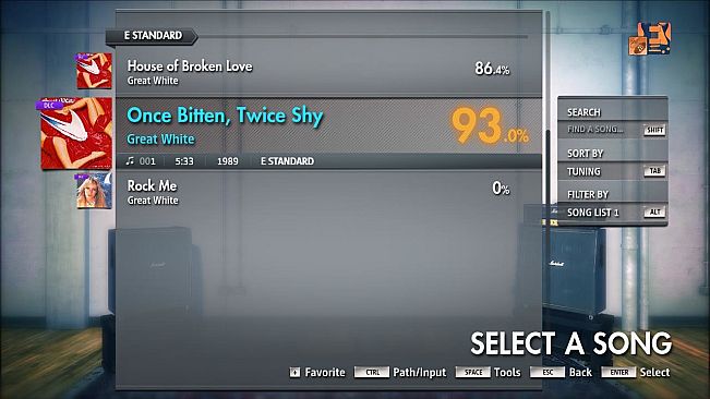 Rocksmith 2014 Edition – Remastered – Great White - “Once Bitten, Twice Shy”