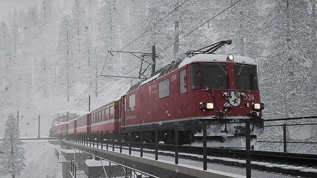 Train Sim World 4 Compatible: Arosalinie: Chur - Arosa