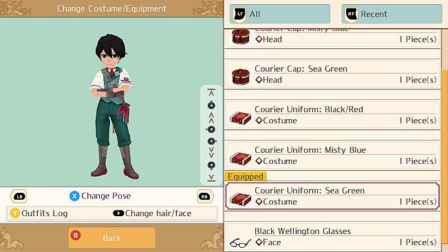 Courier Uniforms - WorldNeverland - Daily Life in the Elnea Kingdom - Another Life Adventure