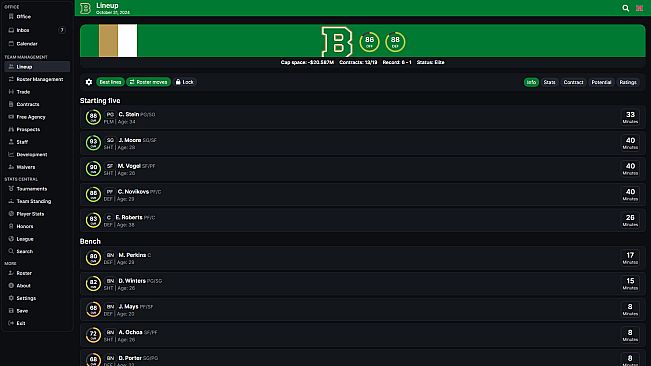 Basketball Legacy Manager 26