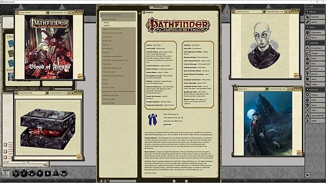 Fantasy Grounds - Pathfinder RPG - Pathfinder Player Companion: Blood of the Night