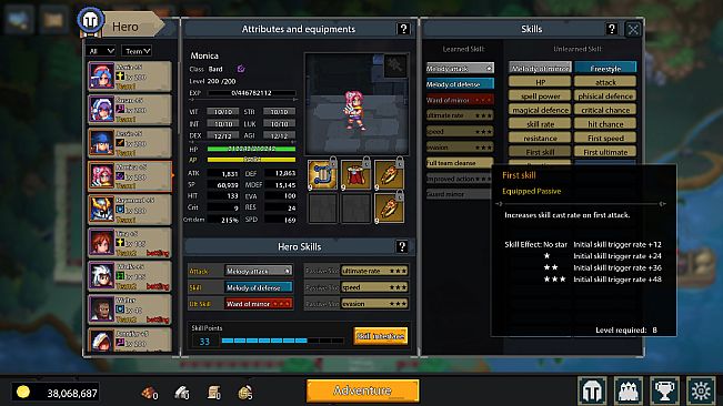 No-brainer Heroes 挂机吧！勇者