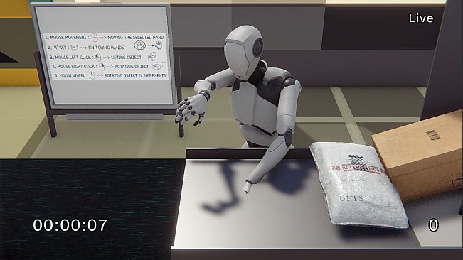 SimulLogistics: RoboHands