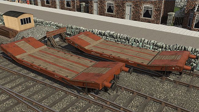 Trainz 2022 DLC - BR Lowmacs - Flat Wagon Pack 2
