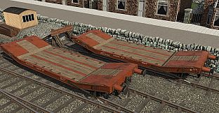 Trainz 2019 DLC - BR Lowmacs - Flat Wagon Pack 2