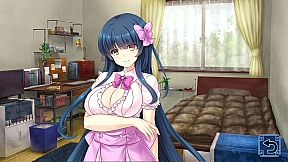 Pretty Girls Mahjong Solitaire - Blue