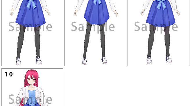 RPG Maker 3D Character Converter - Gee-kun-soft character 15 costume 2