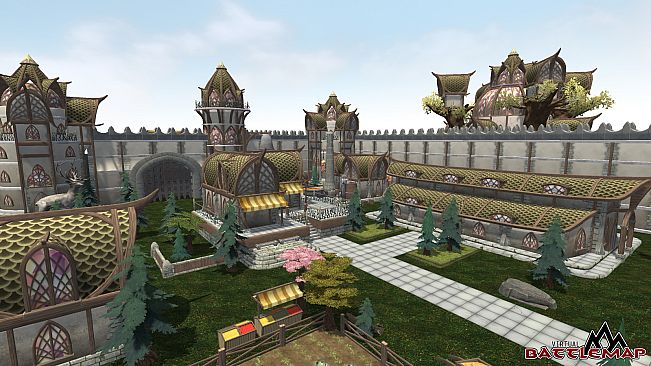 Virtual Battlemap DLC - Elven City