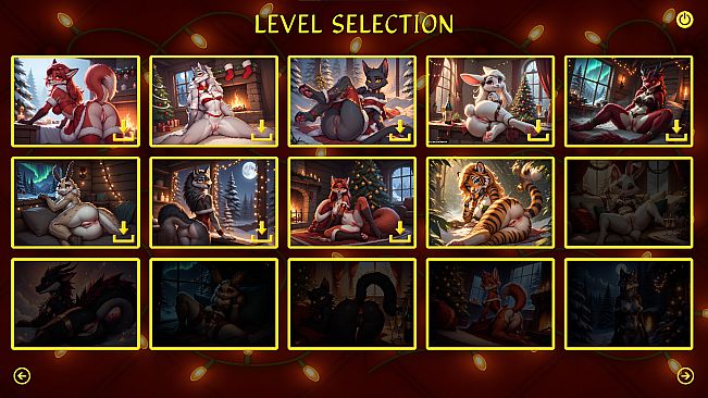 Furry Christmas Temptation – Naughty Jigsaw