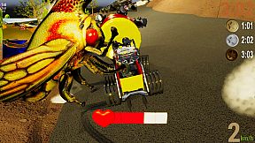 Race! Make 'm finish...