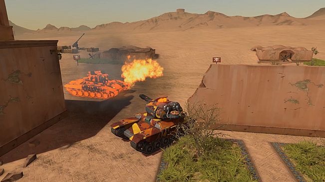 Tanki X: Mercenary Flamethrower