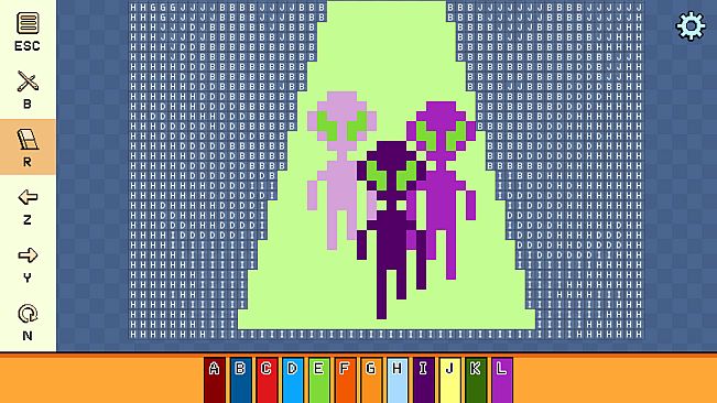 Pixel Cross Stitch - Alien Worlds Pack 2