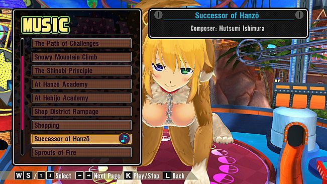 SENRAN KAGURA Peach Ball - SENRAN KAGURA SV Stage BGM