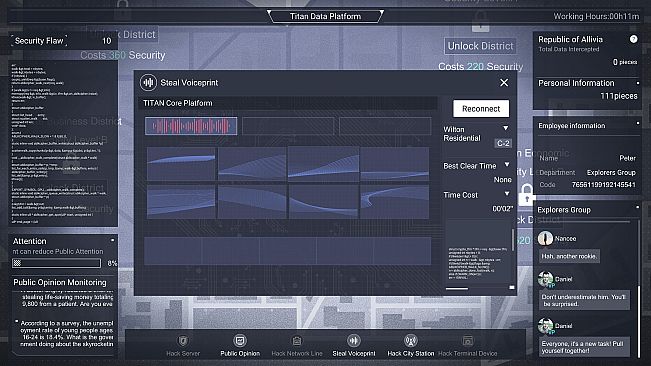 Cyber Manhunt - A Company Man of Titan
