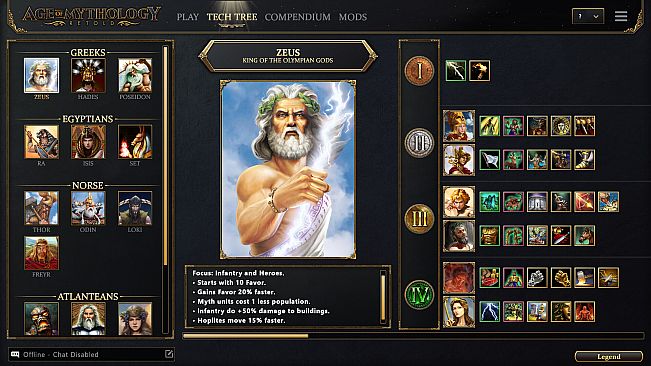 Age of Mythology: Retold - Legacy Deity Portrait Pack