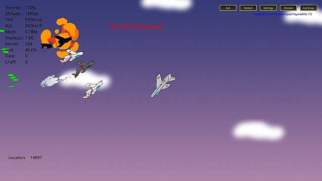 2D Dogfight - Sunset and Sunrise