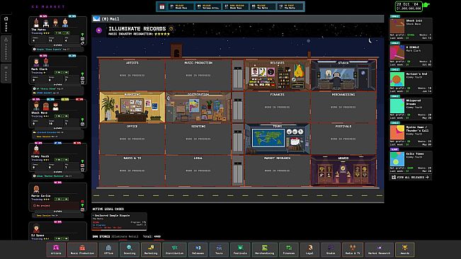 CD Market - Music Label Sim