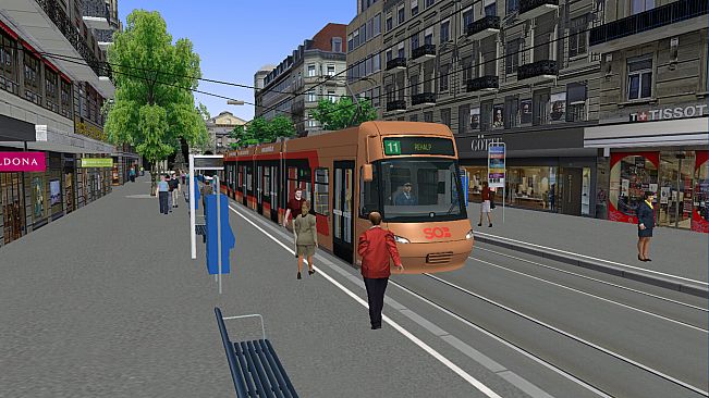 OMSI 2 Add-on Zurich Tram Line 11