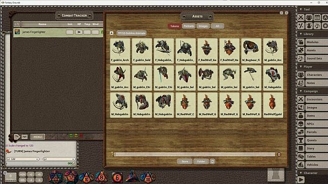 Fantasy Grounds - Devin Night Animated Token Pack 153: Goblins