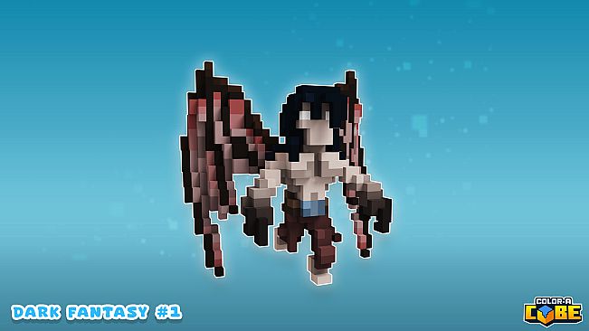 Color a Cube - Dark Fantasy #1