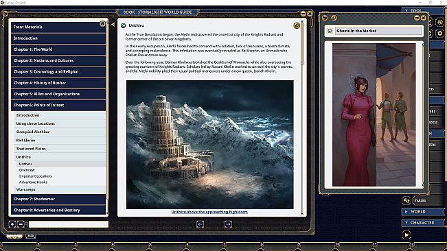 Fantasy Grounds - Stormlight World Guide