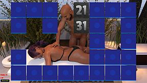 Sexy Memory Puzzle - Pool Massage