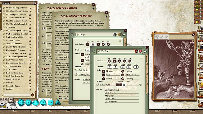 Fantasy Grounds - Daring Tales of Adventure #01 - To End All Wars & Chaos on Crete (Savage Worlds)