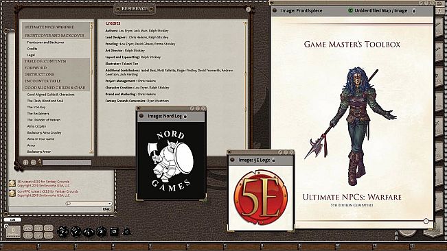 Fantasy Grounds - Game Master's Toolbox: Ultimate NPCs: Warfare 5th Edition