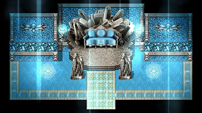 RPG Maker MV - KR Elemental Dungeon Tileset - Celestial Flora Ice Time