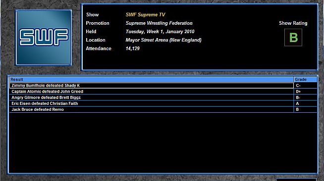 Total Extreme Wrestling 2010