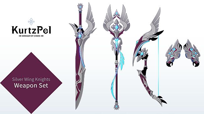 KurtzPel - Silver Wing Knights Weapon Set