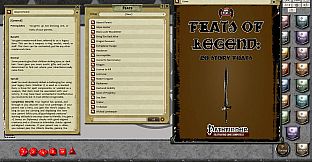 Fantasy Grounds - Feats of Legend: 20 Story Feats (PFRPG)