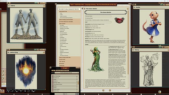 Fantasy Grounds - Pathfinder RPG - Campaign Setting: The First World, Realm of the Fey