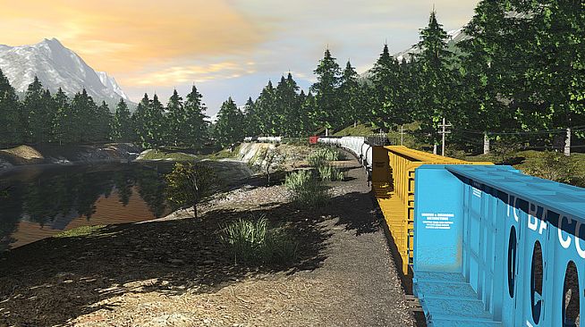 Trainz 2022 DLC - Canadian Rocky Mountains Ottertail to Castle Jct