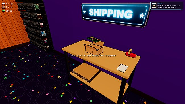Video Game Store: Tidy Up