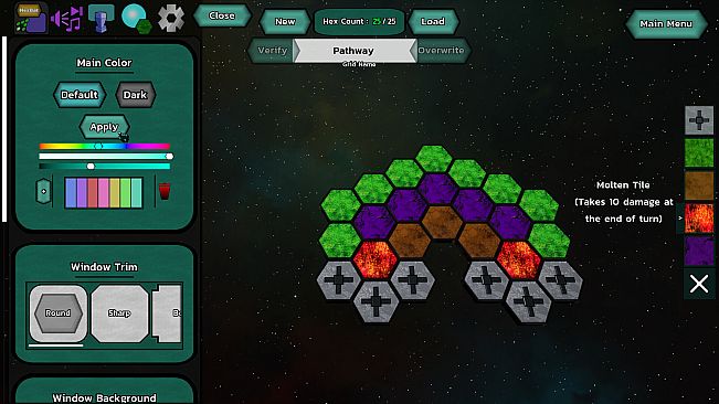 HexBat - Interface