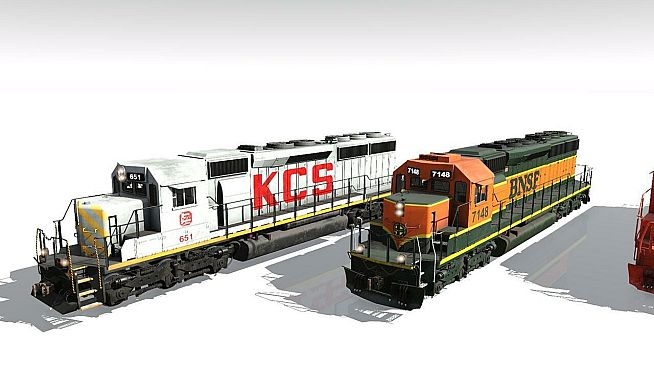 Trainz 2019 DLC - Pro Train: SD40-2 Loco Bundle 4