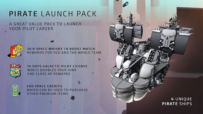 Galactic Junk League - Pirate Launch Pack