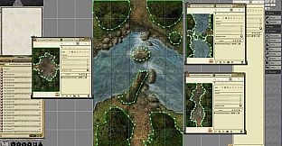 Fantasy Grounds - Pathfinder RPG - Map Pack - Forest Dangers