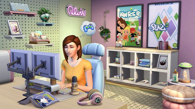 The Sims 4 Comfy Gamer Kit