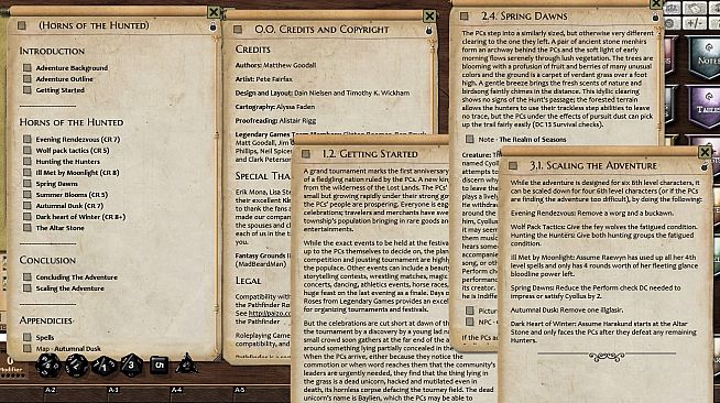 Fantasy Grounds - Horns of the Hunted (PFRPG)