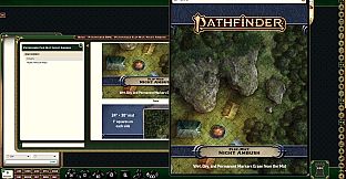 Fantasy Grounds - Pathfinder RPG - Flip-Mat: Night Ambush