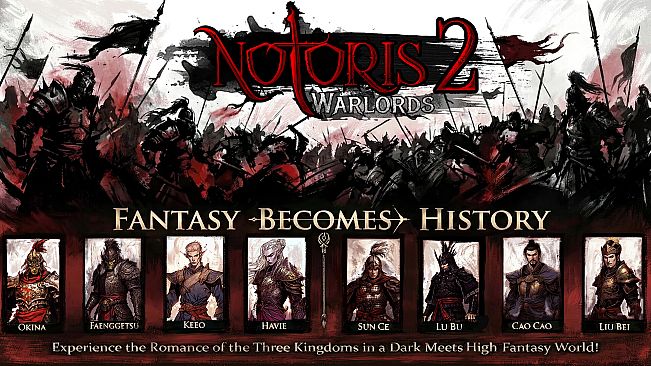 Notoris 2: Warlords - Three Kingdoms Pack