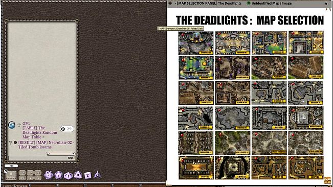 Fantasy Grounds - Meanders Map Pack: The Deadlights (Map Pack)