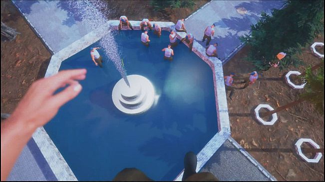 Симулятор Купания в Фонтане